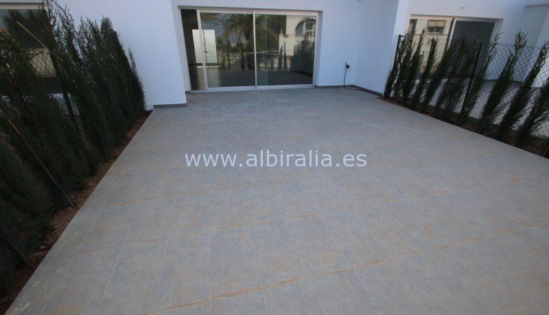 villa med havutsikt leies ut langsiktig i Albir