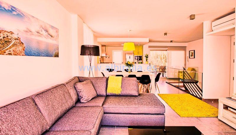 Moderne villa til langtidsleie i Albir 3