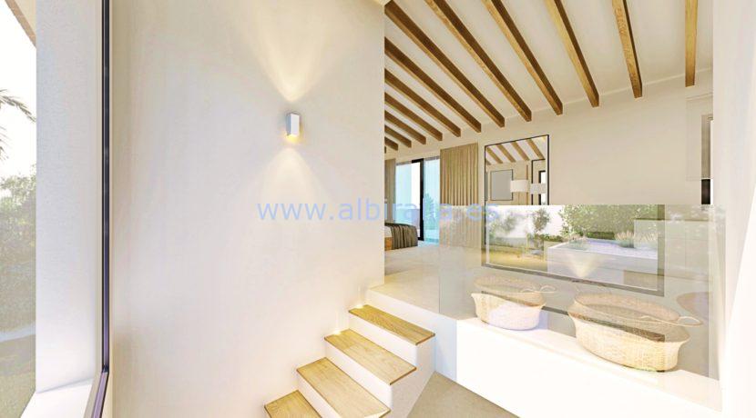 Long term rent villa Albir acces to the master bedroom