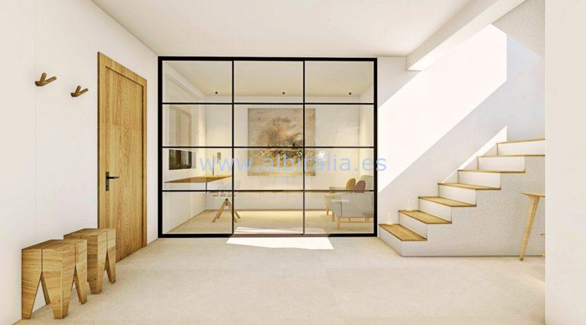 Home office area remote work from Spain