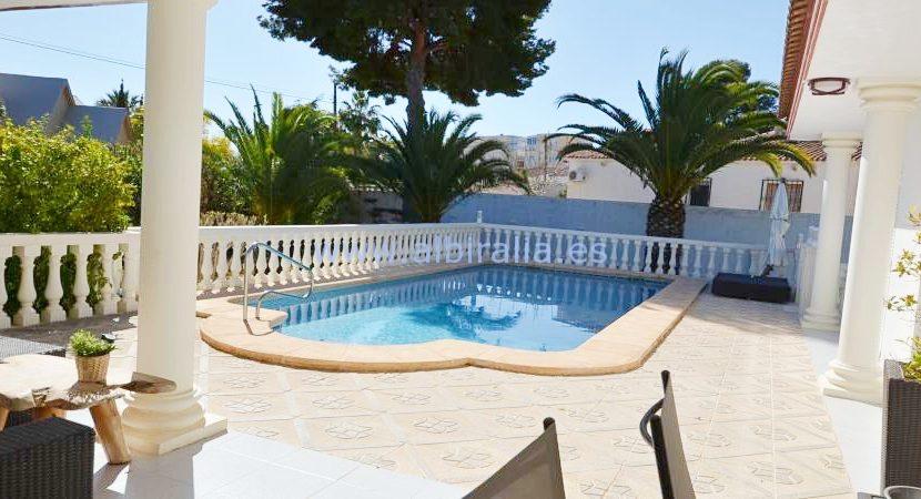 Stor svømme-basseng villa til leie i Albir langtidsleie