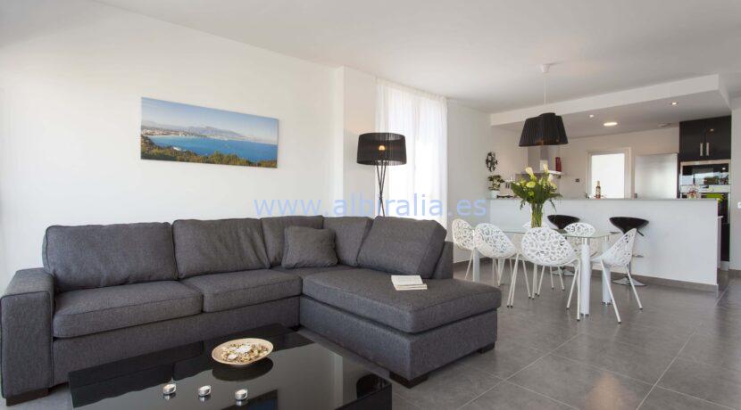 modern house for long term rent in albir