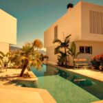 modern property with sea view long term rent