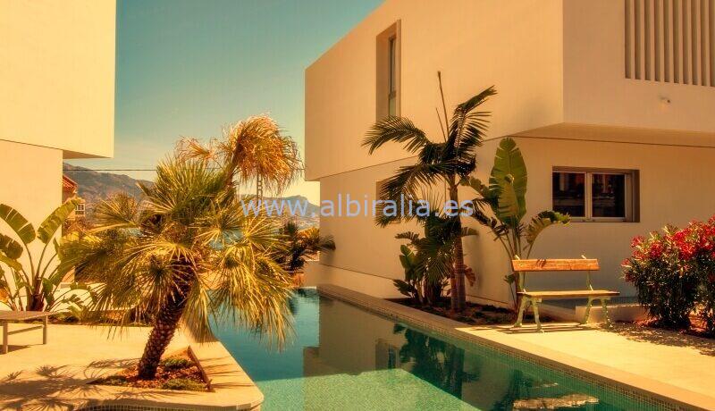 modern property with sea view long term rent