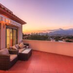 Rekkehus med utsikt til salgs i Albir ved fyret Sierra Helada