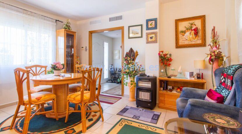 spisestue til en familie på ferie i Albir Altea Costa Blanca