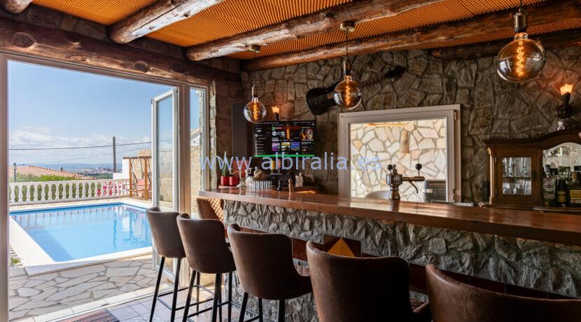 Solar-powered with bar area and pool party house for sale in Spain